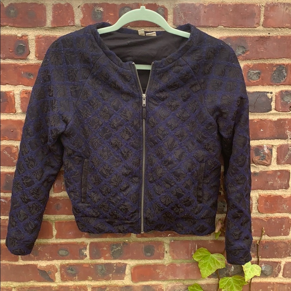 Moth Anthropologie Zip Up Jacket VGUC